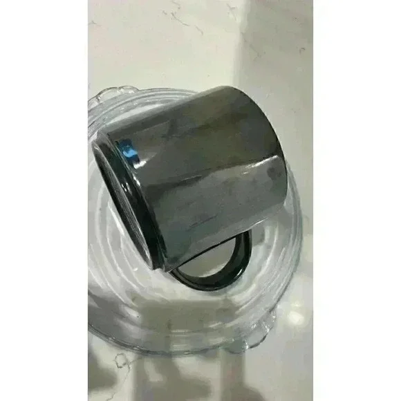 Starbucks 2013 Gray 14oz Gunmetal Embossed Iridescent Metallic Coffee Mug Cup - Picture 8 of 9